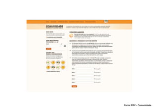 PRV             COMUNIDADE (ENCONTRE E CONVIDE AMIGOS)         14




Baião de Dois




                                                         Portal PRV - Comunidade
 