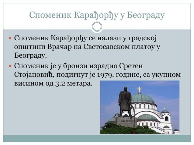 Prvi Srpski Ustanak Ukratko PPTX Prvi Srpski Ustanak Ukratko PPTX