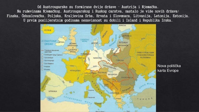 Karta Evrope Posle Prvog Svetskog Rata