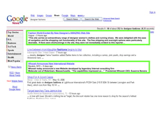 The Importance of SEO/PR Whoosh Announces New International Website Reuters, NYC – 5 days ago Whoosh today announced a new Website developed by legendary Internet consulting firm Molecular out of Watertown, Massachusetts.  “The capabilities impressed us…”  Proclaimed Whoosh CEO, Suzanna Banana Fashion World Excited By New Designer’s AMAZING Web Site Vogue – 3 hours ago “ This site carries an extraordinary range of designer women’s clothes and running shoes.  We were delighted with the ease of navigation and the shopping cart functionality of this site.  The free shipping and overnight options were particularly desirable.  If there were shortcomings in the site, they were not immediately evident to this reporter… 