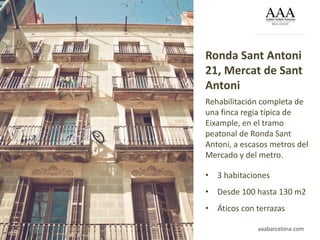 Próximas promociones de viviendas en Barcelona