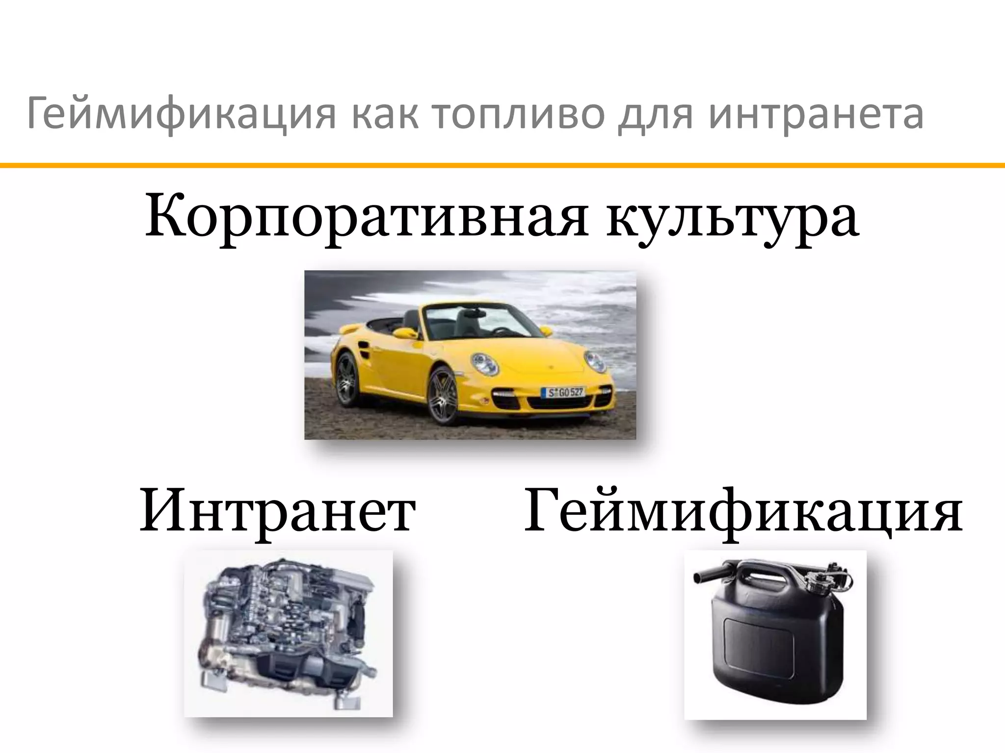 Геймификация как топливо для интранета

    Корпоративная культура



    Интранет        Геймификация
 