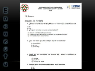 Pryecto de integración de saberes (pis)