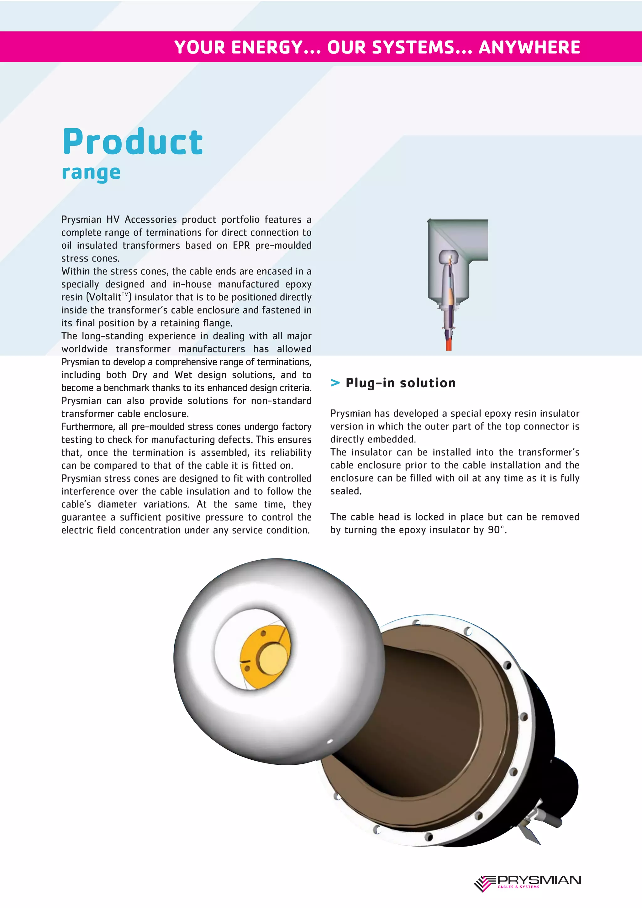 Prysmian High Voltage Polymeric Cables - Oil Immersed Transformer ...