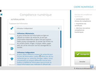 CADRE NUMERIQUE
 