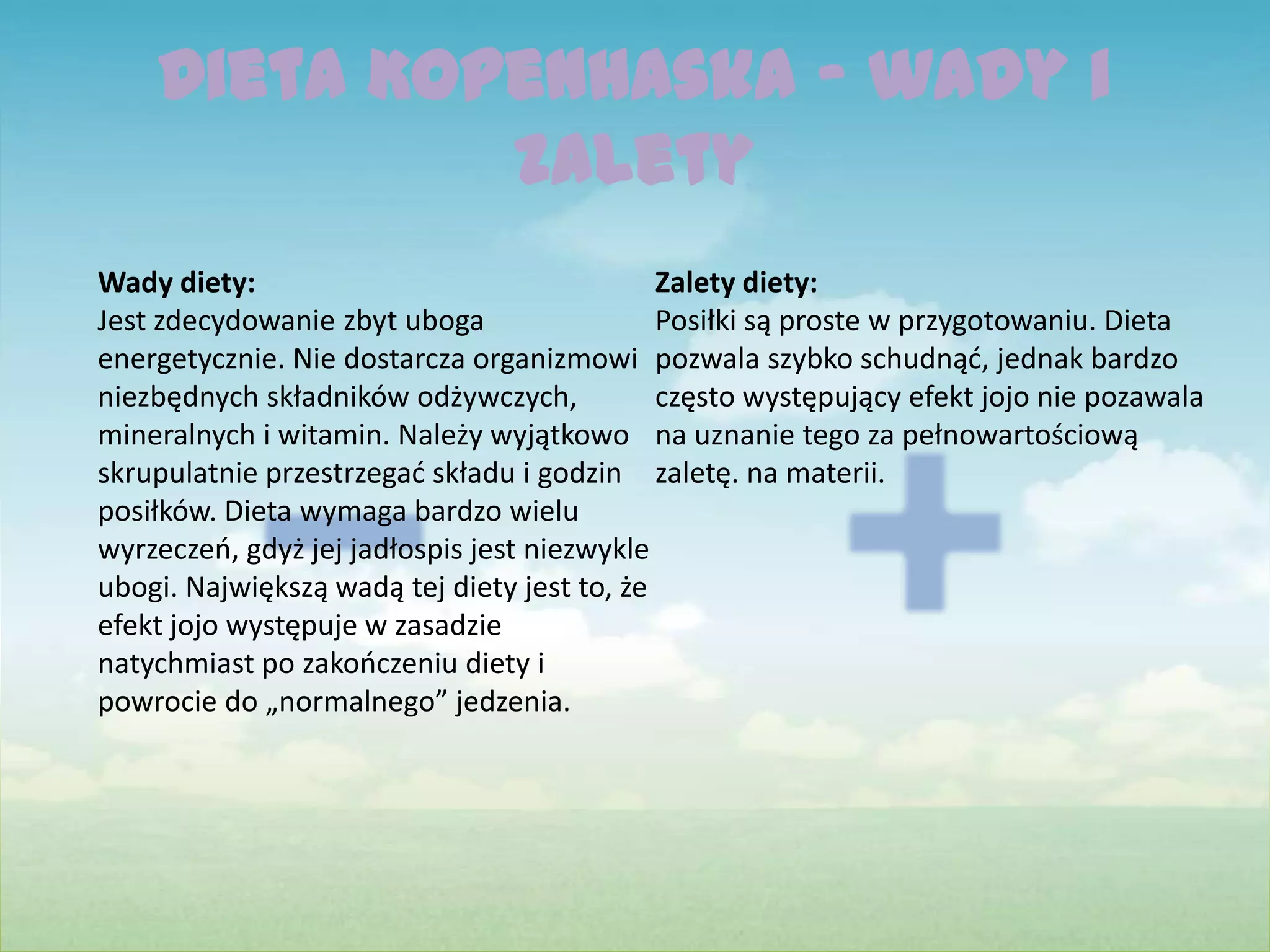 Przegląd najpopularniejszych diet | PPTX