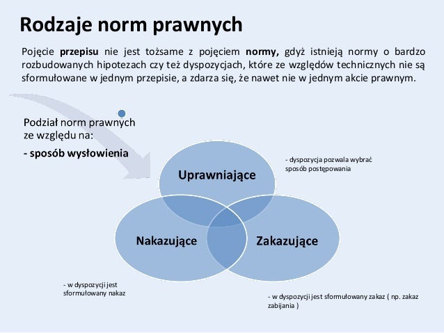 Przepis Prawny A Norma Prawna