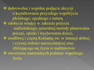 Przygotowanie do małżeństwa