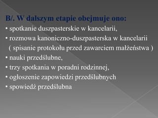 Przygotowanie do małżeństwa