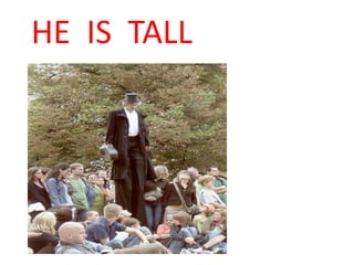 HE  IS  TALL<br />