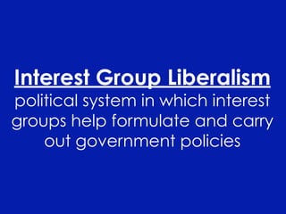 PS 101 Interest Groups Fall 2008