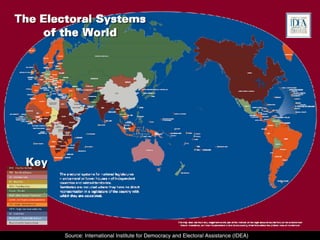 Source: International Institute for Democracy and Electoral Assistance (IDEA) 