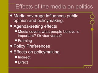 PS 101 The Media And American Politics | PPT