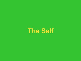 The Self 