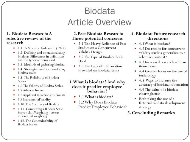biodata sample questions example of a bio data