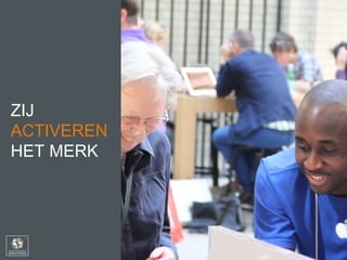 ZIJ
ACTIVEREN
HET MERK
 