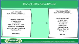 INCONSTITUCIONALIDADES
 