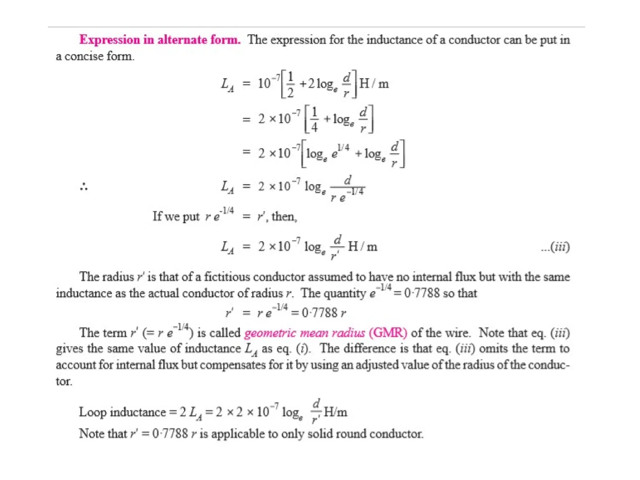 Transmission line parameters and mitigation
