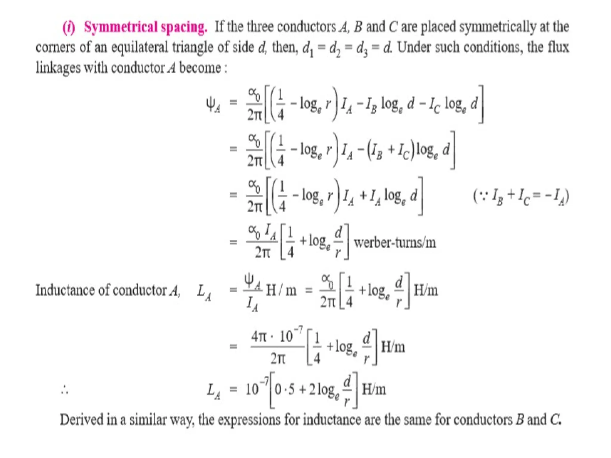 Transmission line parameters and mitigation