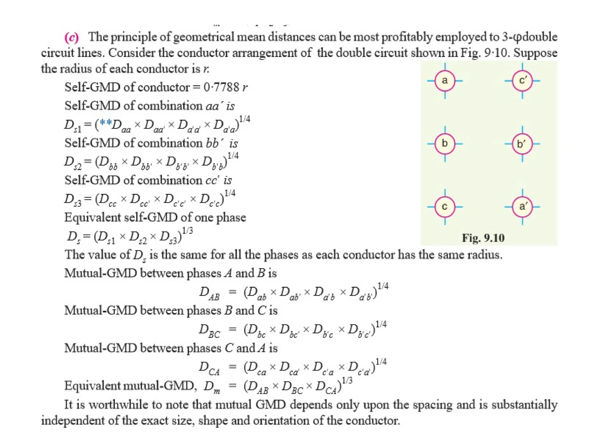 Transmission line parameters and mitigation