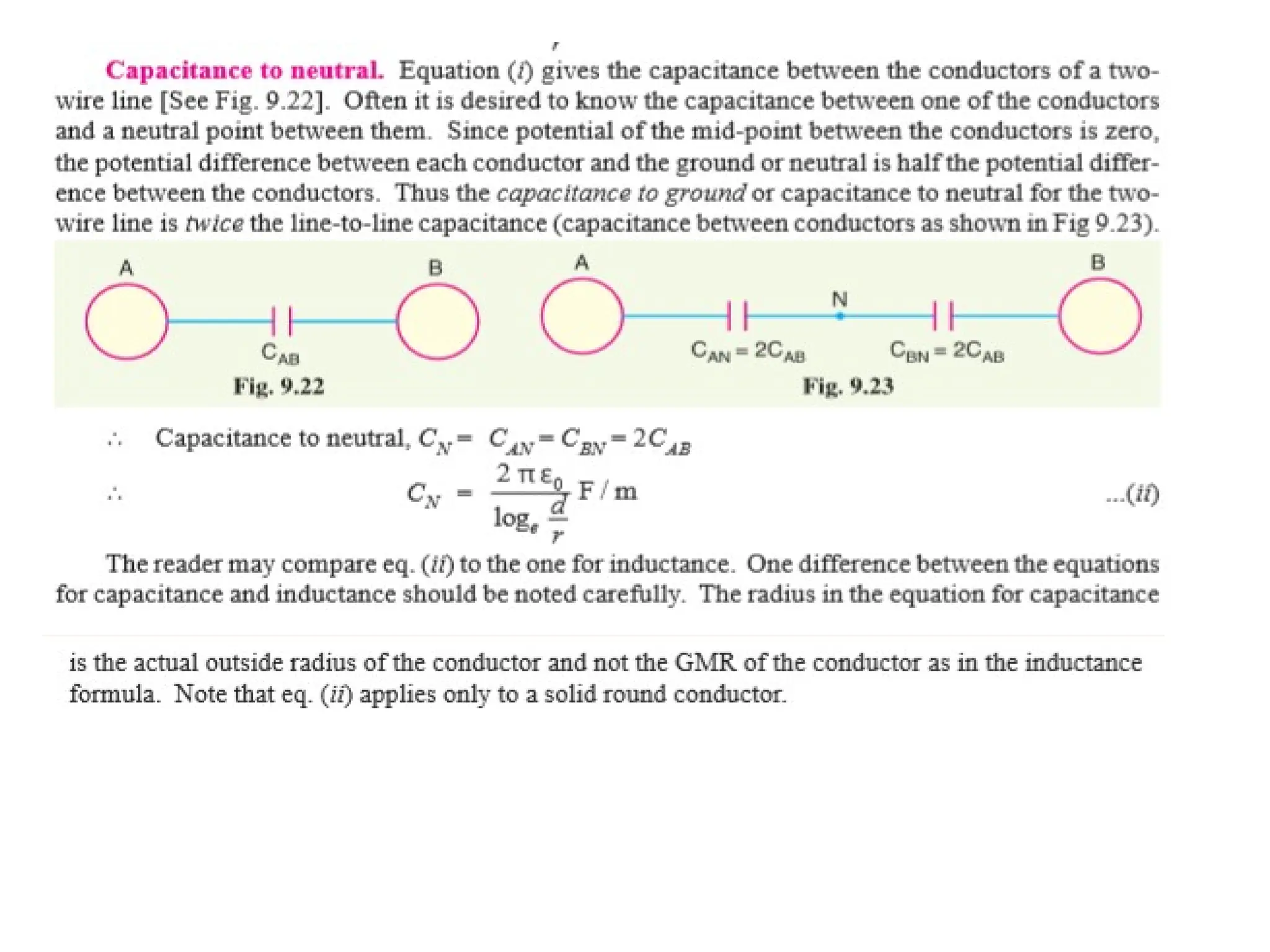 Transmission line parameters and mitigation