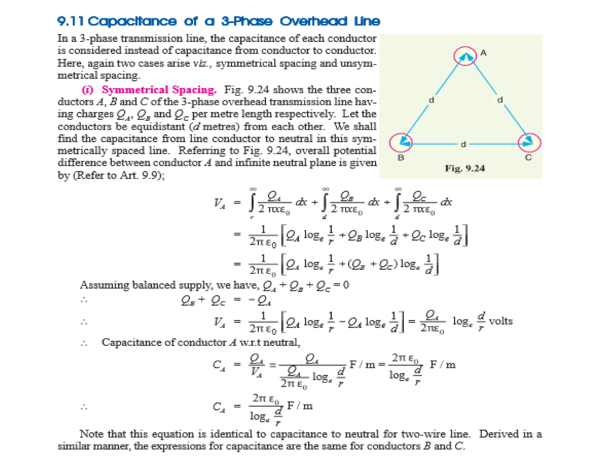 Transmission line parameters and mitigation