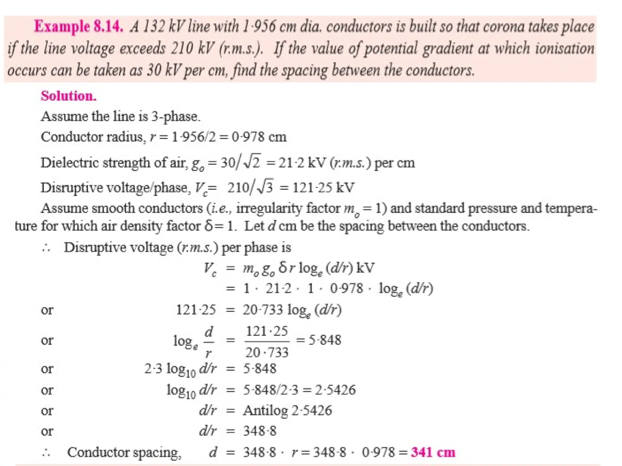 Transmission line parameters and mitigation