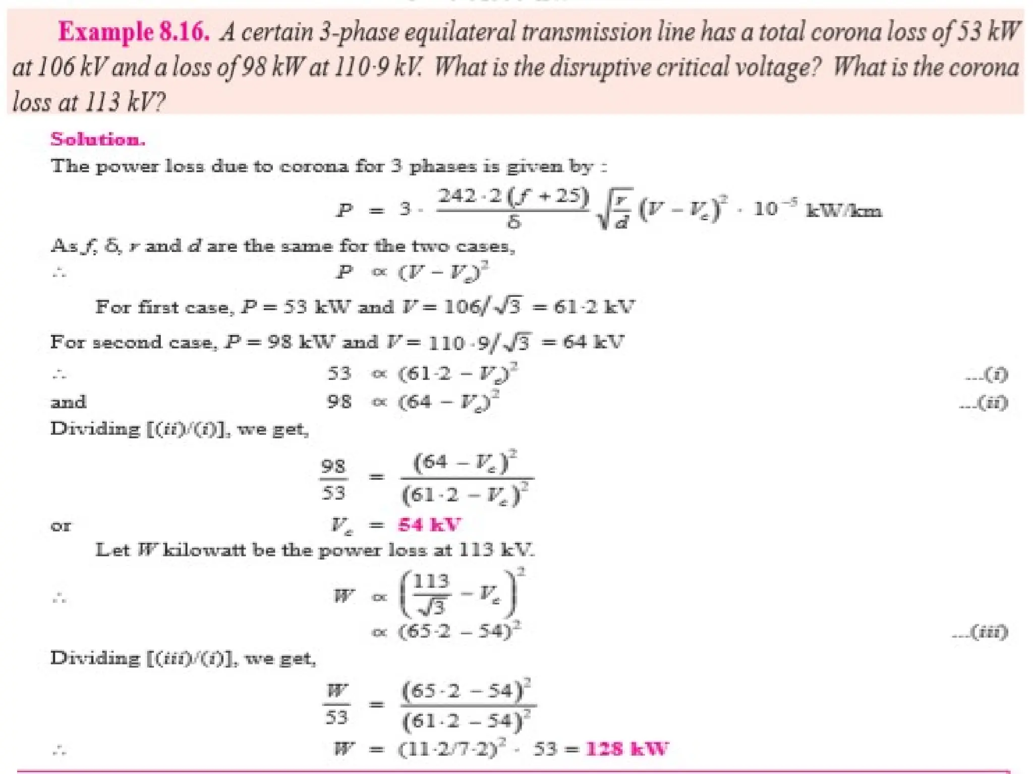 Transmission line parameters and mitigation