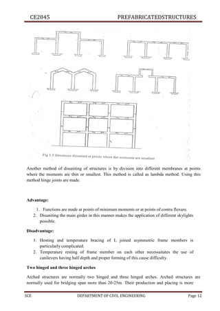 ps-notes2mqp prefabricated structures notes | PDF