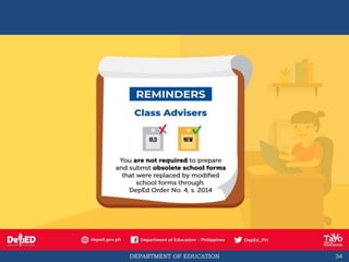 DEPARTMENT OF EDUCATION 34
 