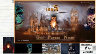 32
REFERENCE
V For
Vendetta
2
 