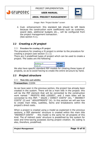 SAP Project Management | PDF