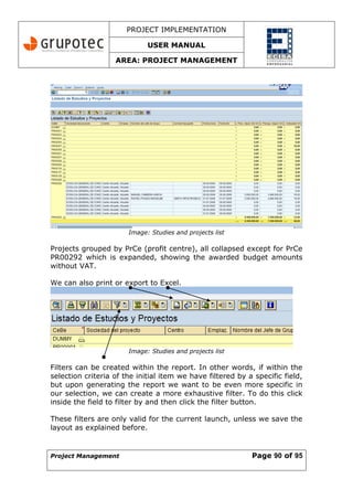 SAP Project Management | PDF