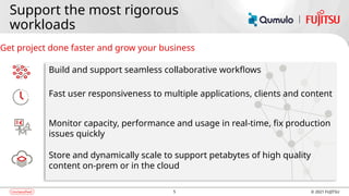 Fujitsu Qumulo - Overview Tecnica de la Implementacion | PPTX