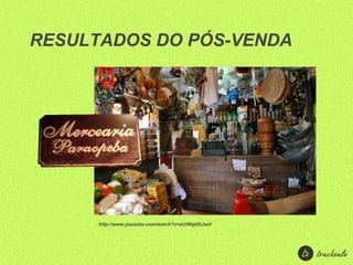 RESULTADOS DO PÓS-VENDA




      http://www.youtube.com/watch?v=aUiWgtIGJwU
 