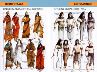 MESOPOTÂMIA EGITO ANTIGO
 