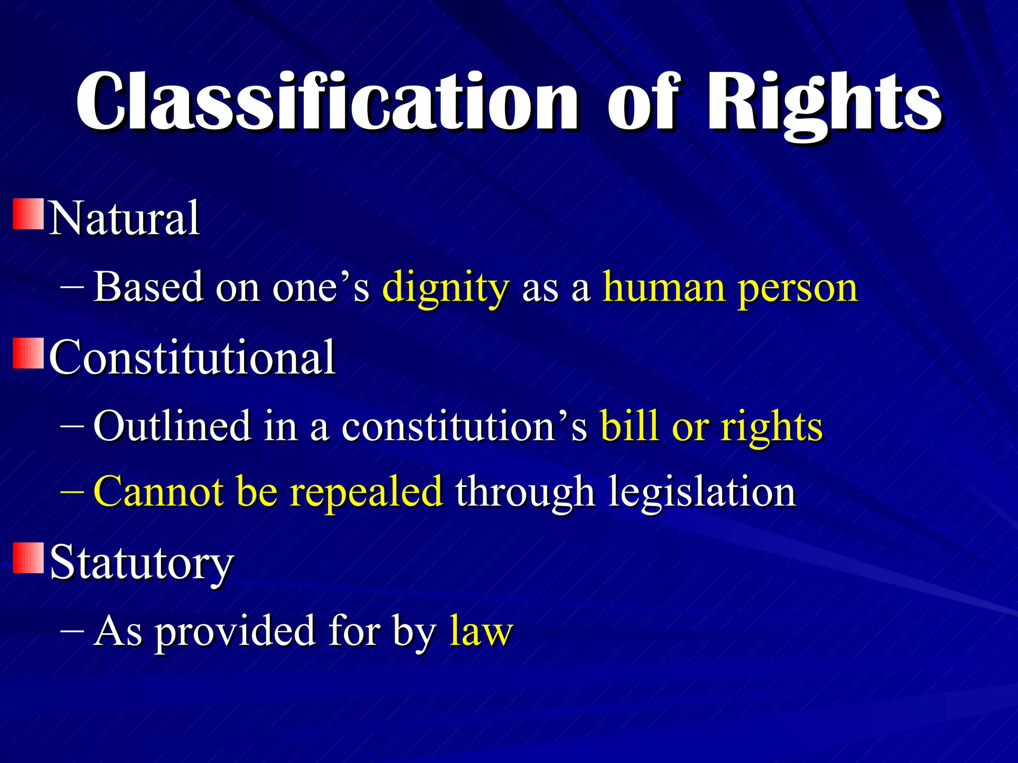 The Philippine Bill of Rights: Civil Rights | PPT