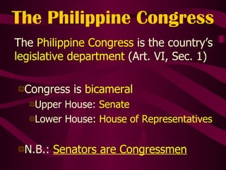 The Philippine Legislature
