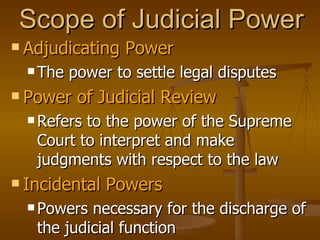 The Philippine Judiciary