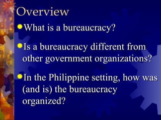 Bureaucracy | PPT