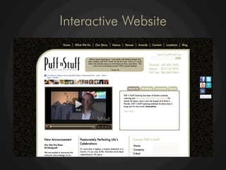 Interactive Website
 