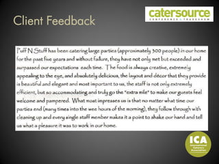 Client Feedback
 