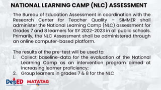 PS1_Learning Camp_Background and Rationale (DO-14-s-2023).pptx