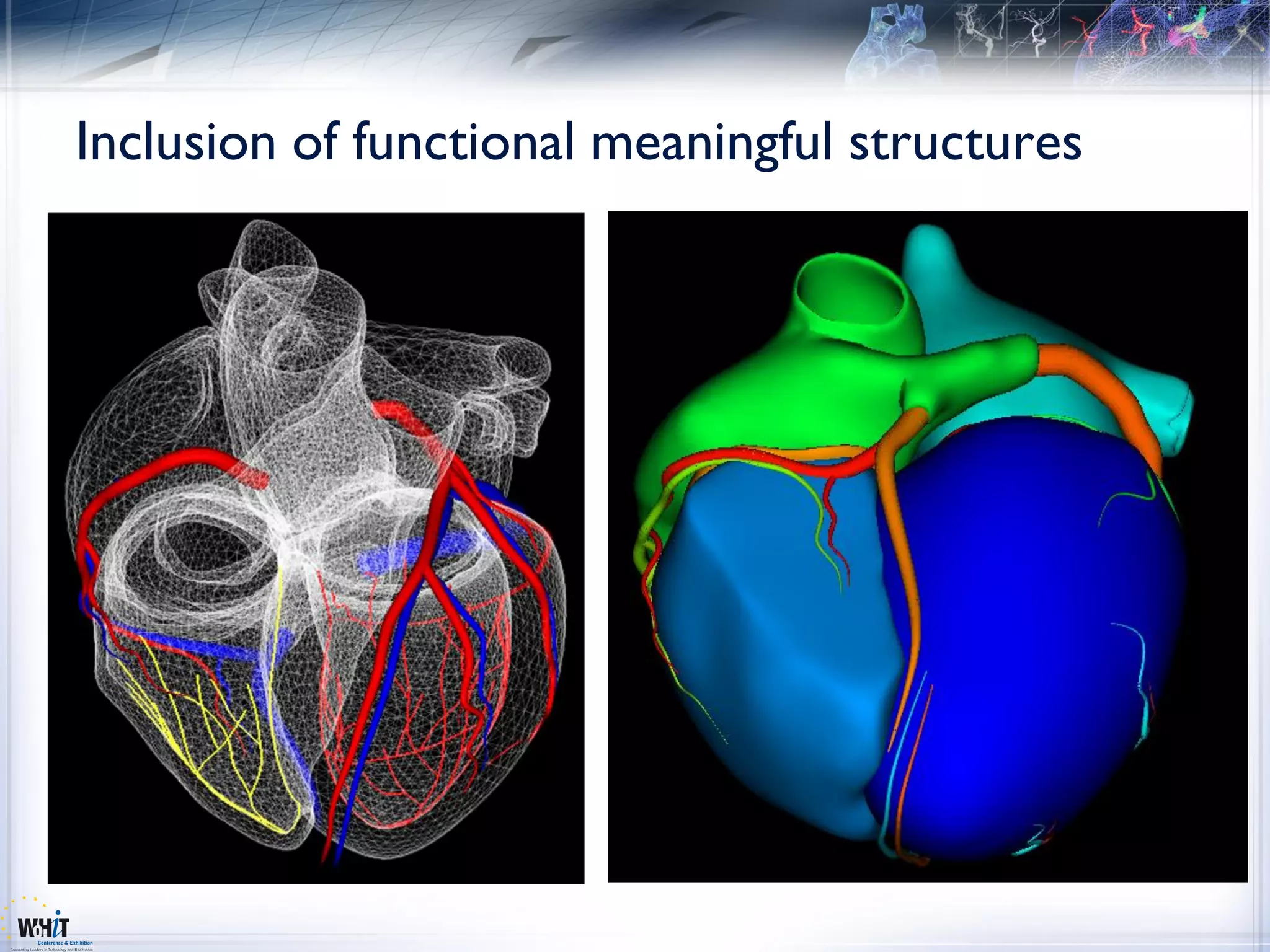 Inclusion of functional meaningful structures
 