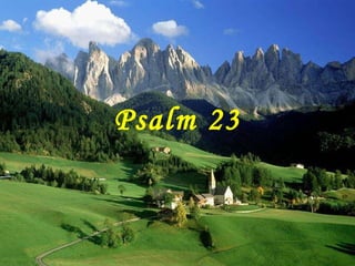 Psalm 23 