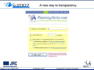A new way to transparency 