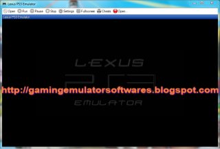 Play PS3 games on your PC with PS3 Emulator Lexus 2014 !