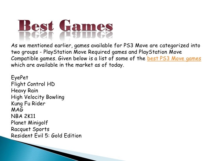 ps4 move compatible games