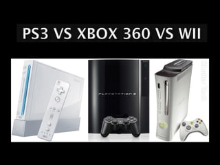 Ps3 Vs Xbox Vs Wii