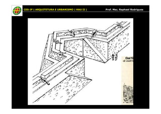 CES-JF | ARQUITETURA E URBANISMO | HAU II | Prof. Msc. Raphael Rodrigues 
 